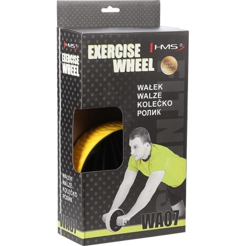 Pojedyncze kółko Roller do treningu mięśni brzucha HMS WA07