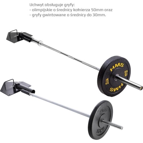 Uchwyt do sztangi landmine HMS UCG01