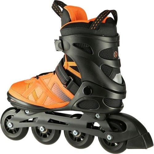 Czarno-pomarańczowe rolki NILS Extreme NA14112 - NA14112 BLACK-ORANGE IN-LINE SKATES NILS EXTREME