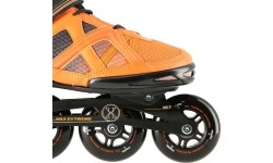 Czarno-pomarańczowe rolki NILS Extreme NA14112 - NA14112 BLACK-ORANGE IN-LINE SKATES NILS EXTREME