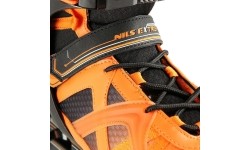 Czarno-pomarańczowe rolki NILS Extreme NA14112 - NA14112 BLACK-ORANGE IN-LINE SKATES NILS EXTREME