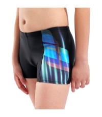 B Fading Swim Short Black-Multi 10-11 - 550