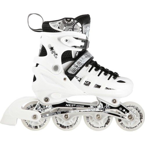 NH10905 4w1 INLINE/ICE-SKATES NILS EXTREME - Black