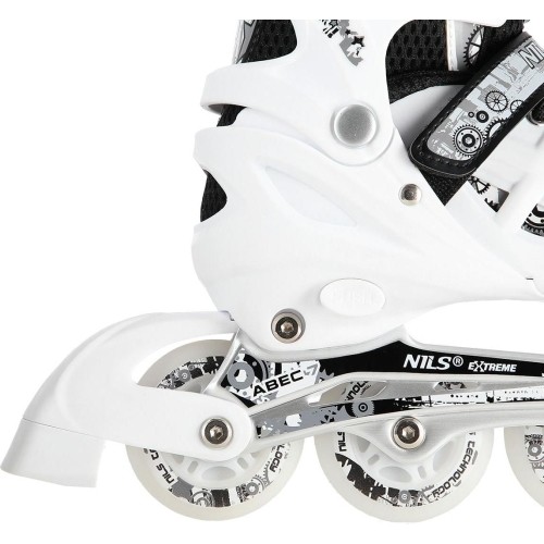 NH10905 4w1 INLINE/ICE-SKATES NILS EXTREME - Black