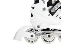 NH10905 4w1 INLINE/ICE-SKATES NILS EXTREME - Black