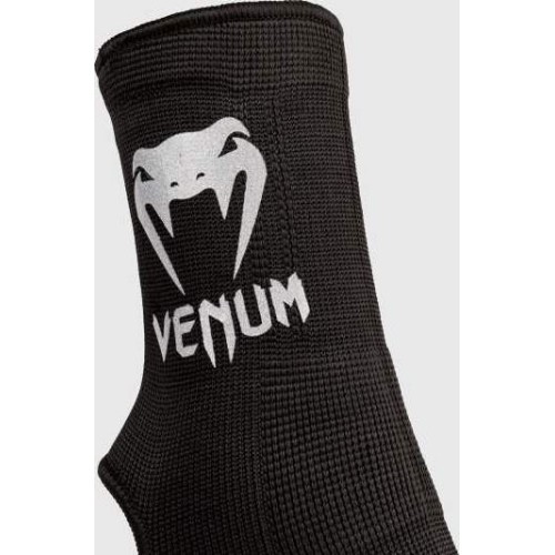 Ochraniacze na kostki Venum Kontact - czarny/srebrny