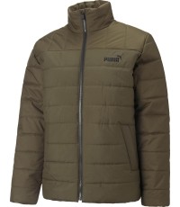 Puma Striukė Vyrams Ess+ Padded Jacket Khaki 849349 62