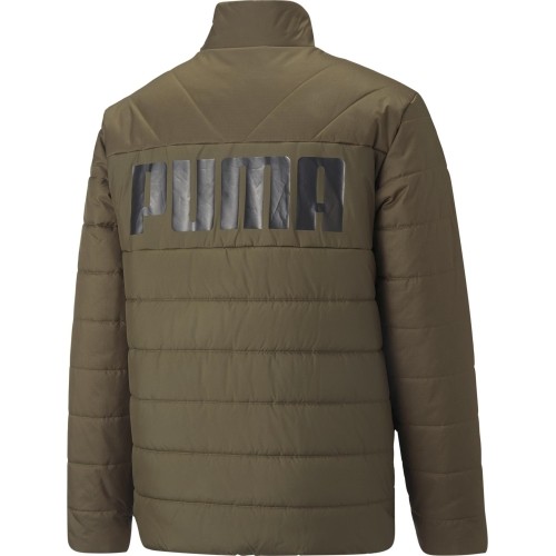 Kurtka męska Puma Ess+ Padded Jacket, khaki 849349 62