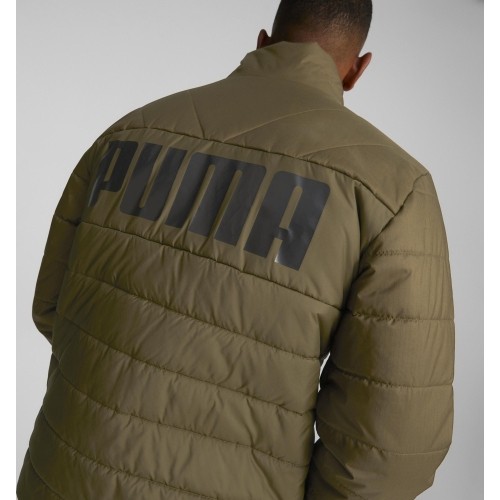 Kurtka męska Puma Ess+ Padded Jacket, khaki 849349 62