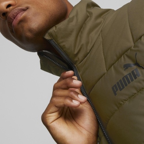 Kurtka męska Puma Ess+ Padded Jacket, khaki 849349 62