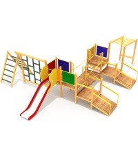 Drewniany plac zabaw dla dzieci SK-0207