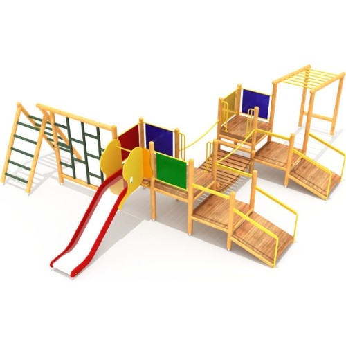 Drewniany plac zabaw dla dzieci SK-0207