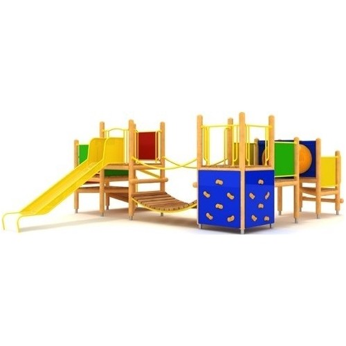 Drewniany plac zabaw dla dzieci Model 0402B