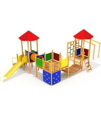 Drewniany plac zabaw dla dzieci model 0403A