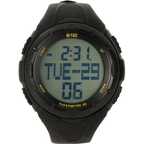 Zegarek M-Tac taktyczny z krokomierzem czarny