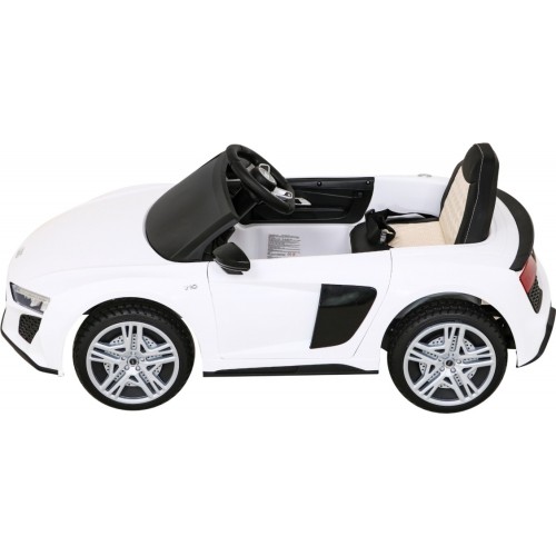 Pojazd elektryczny Audi R8 LIFT, biały