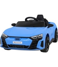 Samochód elektryczny dla dzieci Audi RS E-Tron GT, niebieski