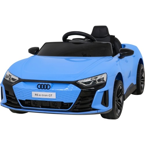 Samochód elektryczny dla dzieci Audi RS E-Tron GT, niebieski