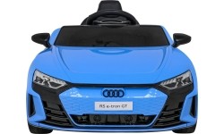 Samochód elektryczny dla dzieci Audi RS E-Tron GT, niebieski