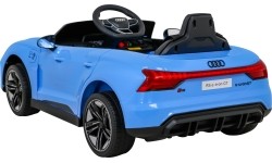 Samochód elektryczny dla dzieci Audi RS E-Tron GT, niebieski
