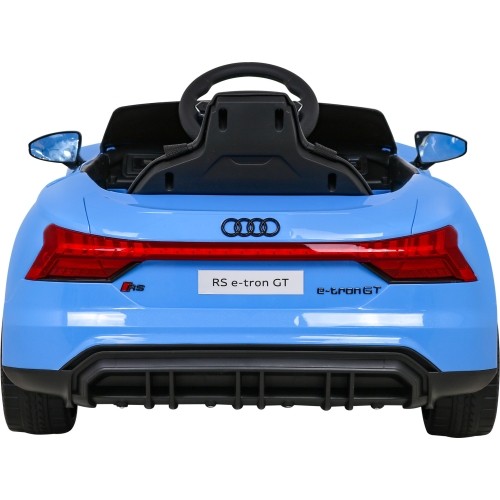 Samochód elektryczny dla dzieci Audi RS E-Tron GT, niebieski