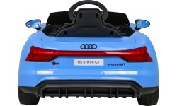 Samochód elektryczny dla dzieci Audi RS E-Tron GT, niebieski