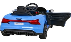 Samochód elektryczny dla dzieci Audi RS E-Tron GT, niebieski