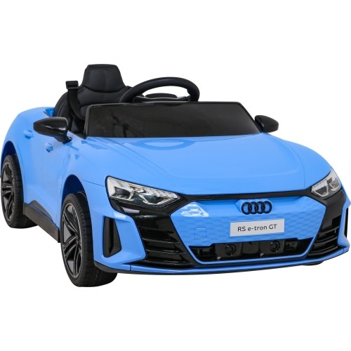 Samochód elektryczny dla dzieci Audi RS E-Tron GT, niebieski