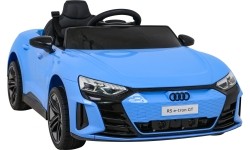 Samochód elektryczny dla dzieci Audi RS E-Tron GT, niebieski