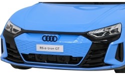 Samochód elektryczny dla dzieci Audi RS E-Tron GT, niebieski