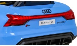 Samochód elektryczny dla dzieci Audi RS E-Tron GT, niebieski