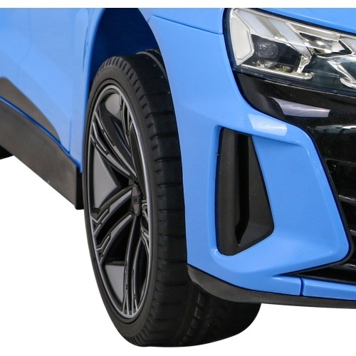 Samochód elektryczny dla dzieci Audi RS E-Tron GT, niebieski