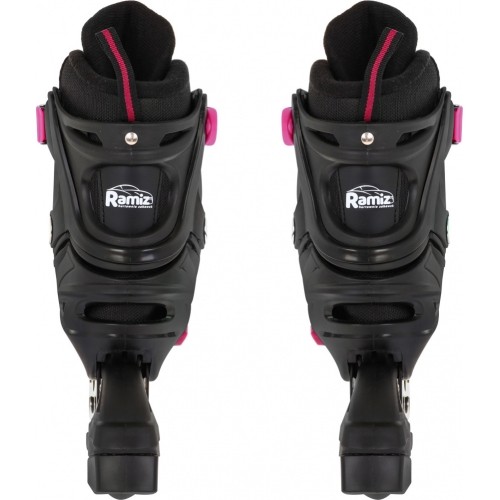 Łyżworolki, zestaw 4w1 29-33 różowy