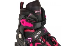 Łyżworolki, zestaw 4w1 29-33 różowy