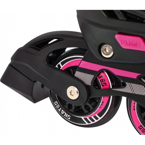 Łyżworolki, zestaw 4w1 29-33 różowy