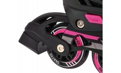 Łyżworolki, zestaw 4w1 29-33 różowy