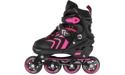 Łyżworolki, zestaw 4w1 29-33 różowy