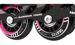 Łyżworolki, zestaw 4w1 29-33 różowy