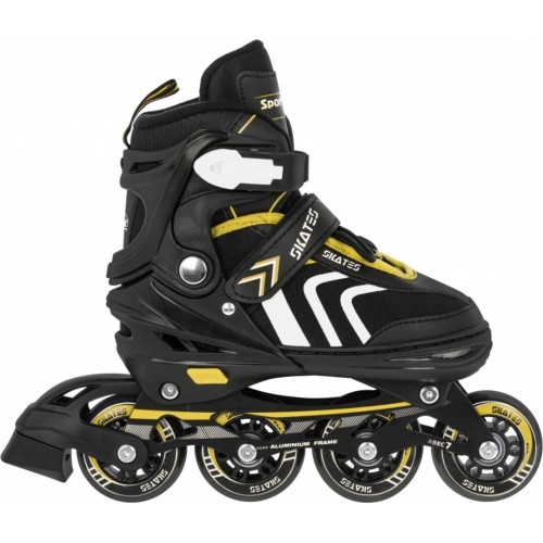 Łyżwy, zestaw 4w1 29-33 żółte
