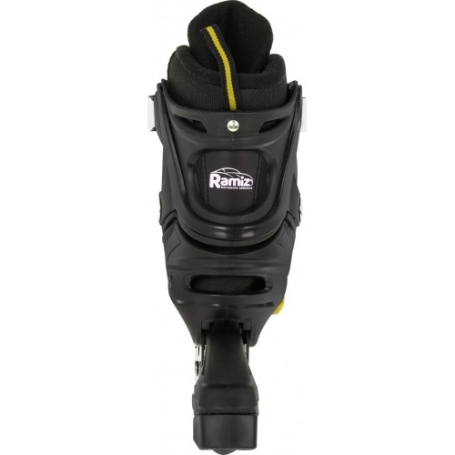 Łyżwy, zestaw 4w1 29-33 żółte