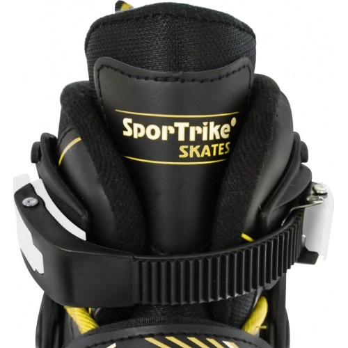 Łyżwy, zestaw 4w1 29-33 żółte