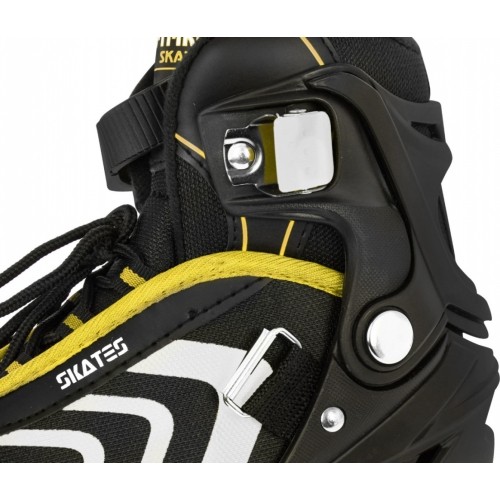 Łyżwy, zestaw 4w1 29-33 żółte