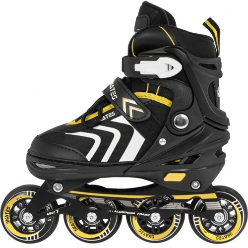 Łyżwy, zestaw 4w1 29-33 żółte
