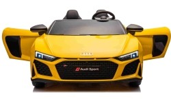 Pojazd Audi Spyder R8 LIFT Żółty