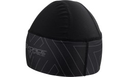 Czapka pod kask FORCE Spike, S-M (czarna)