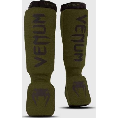 Ochraniacze goleni Venum Kontact - Khaki/Black