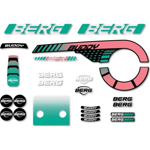 Buddy 2.0 - Zestaw naklejek Lua