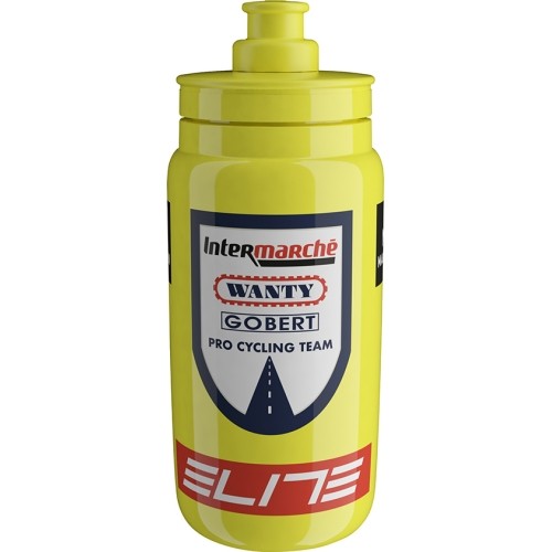 Bidon Elite Fly Teams Wanty-Gobert, 550 ml (żółty)