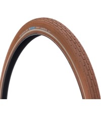 Opona Schwalbe Fat Frank 700 x 50C (50-622) // sprzedawana z dętką (DV), ochrona przed przebiciem, z paskiem odblaskowym (brązow