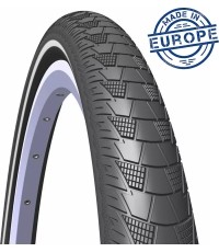 Opona rowerowa Rubena CityHopper Classic Plus 28" x 2.00" (52-622) V99, dętkowa, ochrona przed przebiciem, z paskiem odblaskowym